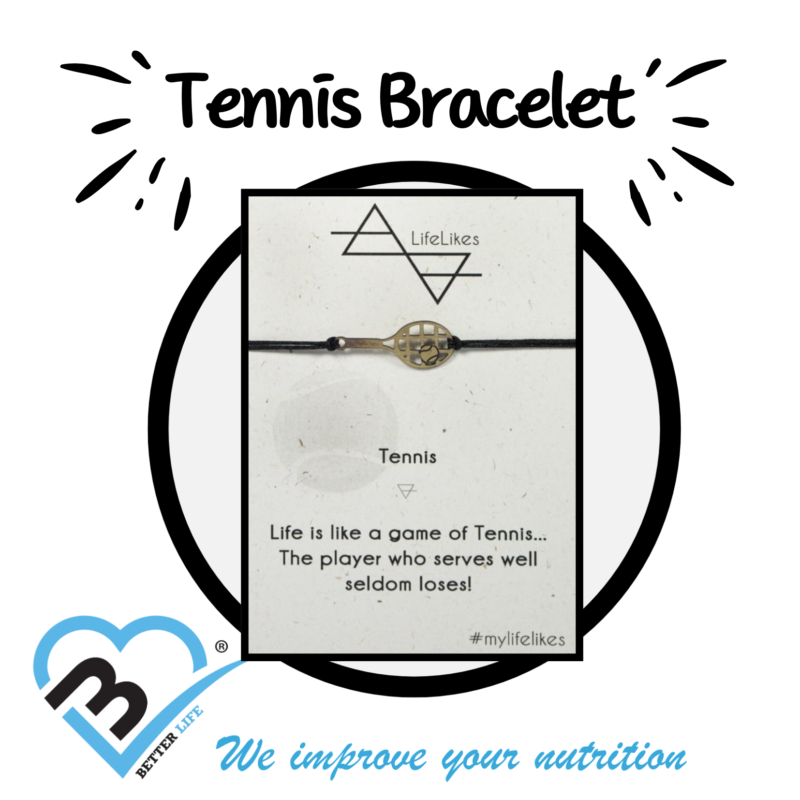 Tennis Racket Βραχιόλι